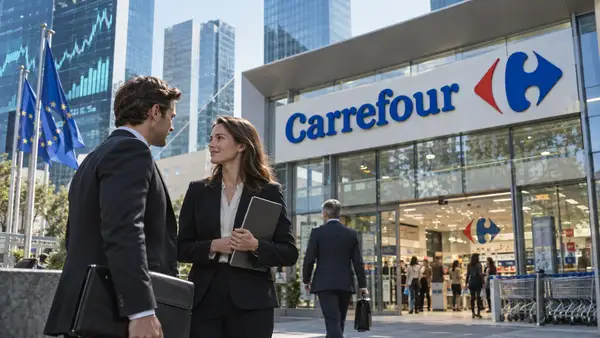 Carrefour lève 500 millions d’euros sur le marché obligataire avec un coupon de 4,25 %, illustration du groupe Carrefour dans un environnement financier européen