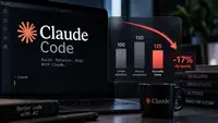 Interface Claude Code avec le logo Claude et un graphique montrant le passage d’un quota temporaire de 150 à une nouvelle limite de 125, soit une baisse d’environ 17 % de la capacité hebdomadaire disponible.