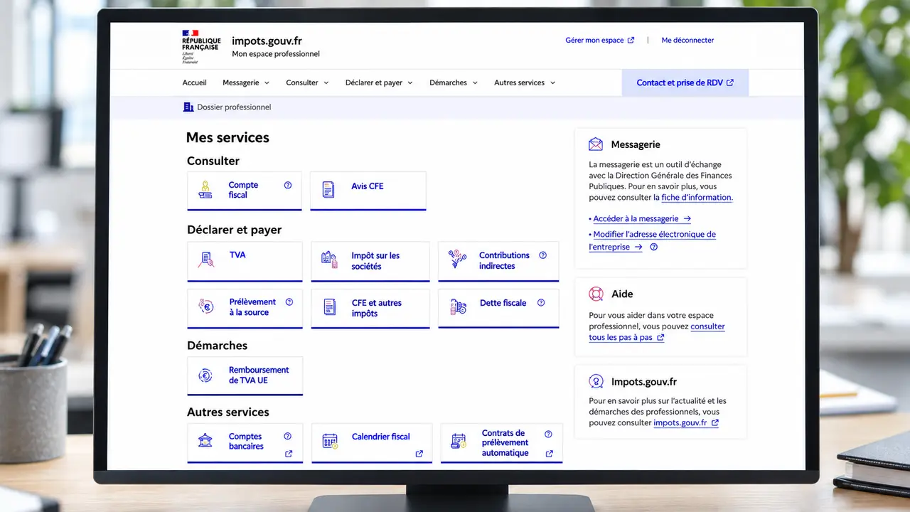 L’espace professionnel d’impots.gouv.fr change de visage : navigation revue, affichage adapté au mobile et repères communs aux sites de l’État. Pour les entreprises, l’enjeu est concret : accéder plus facilement aux démarches fiscales.