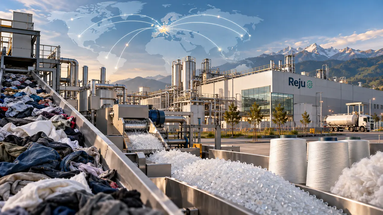 Projet d’usine Reju Lacq de recyclage chimique des textiles à Induslacq