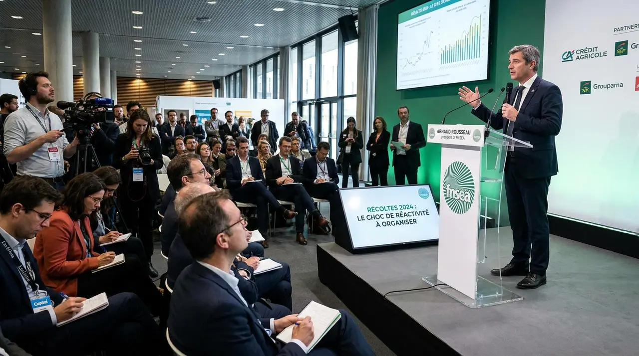 Exploitant agricole évaluant le sujet des récoltes et les risques d’approvisionnement