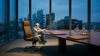 Illustration des robots Nao et Pepper suite à l'annonce de la procédure Aldebaran liquidation.