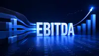 Illustration de l’EBITDA avec des indicateurs financiers en progression.