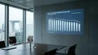 Dirigeant de PME analysant des graphiques financiers face à la croissance atone au T2.