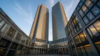 Graphique illustrant la croissance du ratio CET1 de Deutsche Bank, symbolisant la solidité du secteur bancaire européen et l'impact sur les PME.