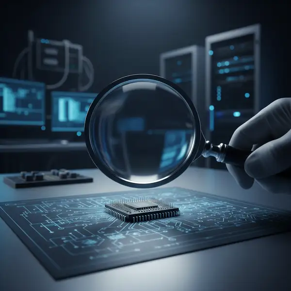 espionnage industriel PME — Illustration d'un cadenas numérique protégeant des documents confidentiels, symbolisant la