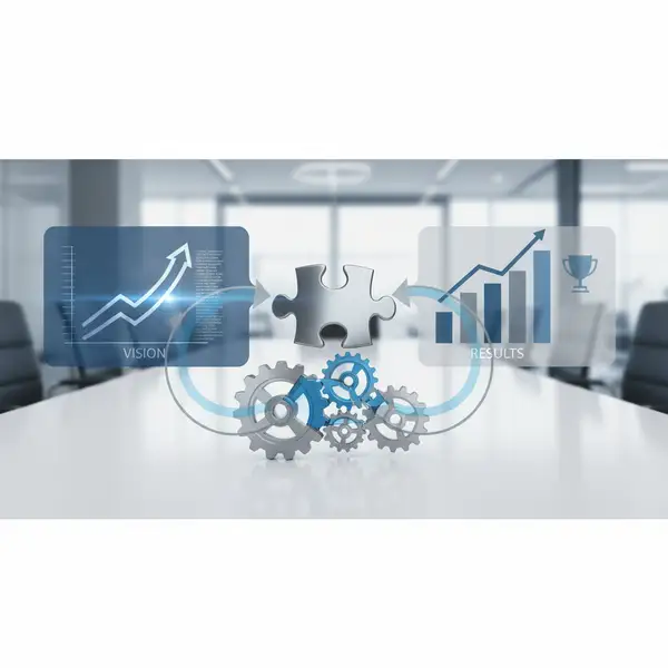 Illustration de l'article : L'Exécution Stratégique : Transformer la Vision en Réalité Opérationnelle pour les PME