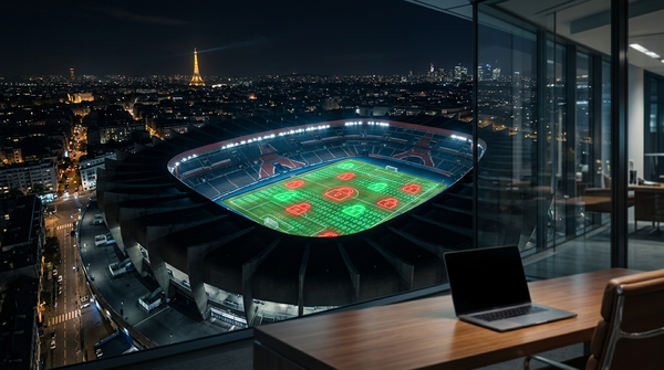 Illustration d'un écran affichant de faux sites FIFA ciblant les données bancaires des PME.