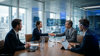 Interface numérique de recrutement où France Travail lance un outil d'IA pour l'analyse des compétences des PME.