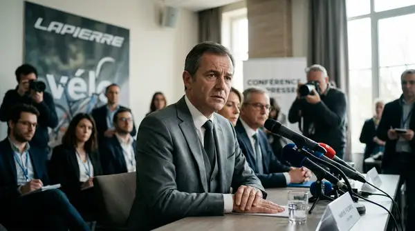 Usine de vélos Lapierre illustrant le sujet du redressement judiciaire en France
