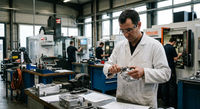 Illustration d'une PME lilloise, MecaNord, symbolisant la réussite en M&A : comment structurer une acquisition pour éviter l'échec et assurer la croissance externe.