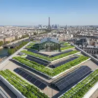 Micro-fermes urbaines en France, un modèle d'entrepreneuriat alimentaire durable pour les métropoles.