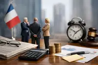 Illustration d'un dirigeant de PME naviguant dans un environnement économique complexe, symbolisant les impacts PME de l'offensive patronale 2026 sur les retraites et la fiscalité.
