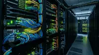 Graphique illustrant la consolidation du marché des Télécoms avec des flèches montrant la fusion d'opérateurs, impactant les PME.