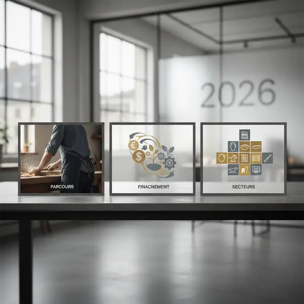 Illustration : Reconversion artisanale 2026 : parcours, financement, secteurs