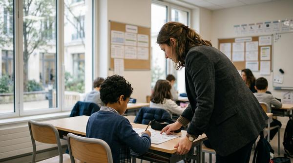 Réunion de recrutement AESH France entre France Travail et l'Éducation nationale dans le Val-de-Marne.