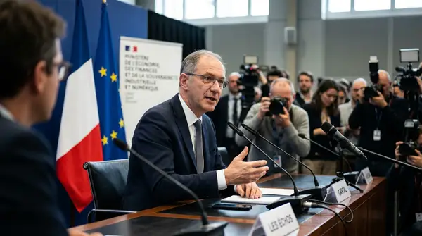 Roland Lescure Budget 2026 : le ministre au pupitre pour annoncer la rigueur budgétaire.